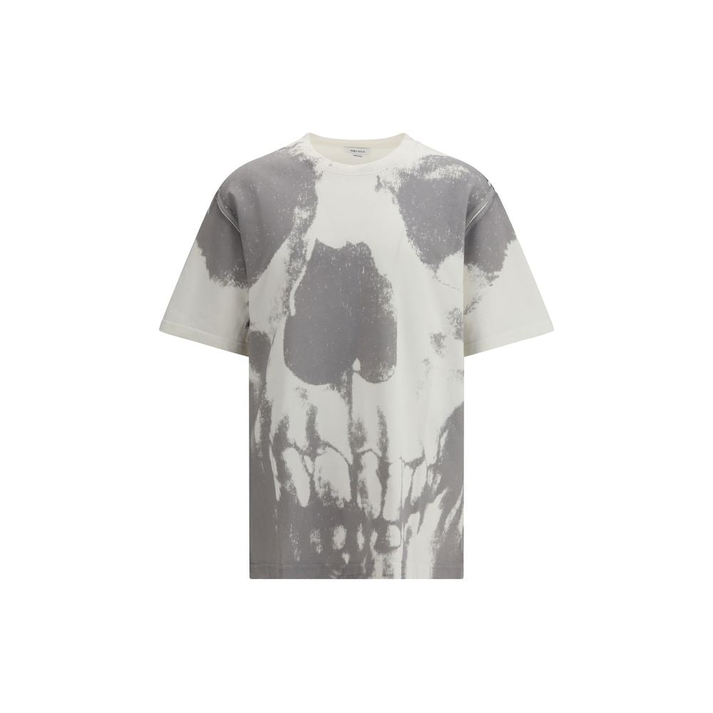 Alexander McQueen White Cotton T-Shirt - ClickThatClicks 