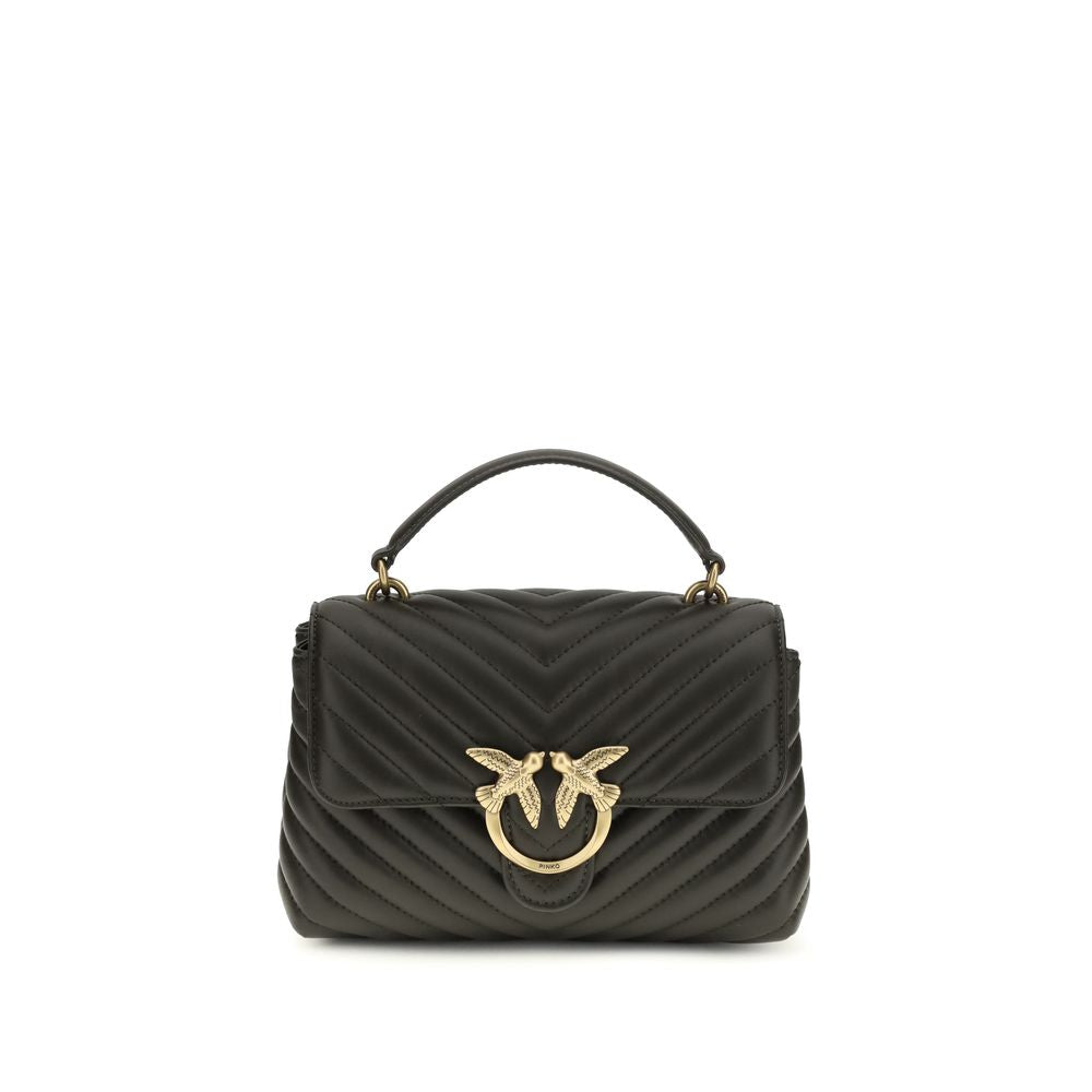 PINKO Bicolor Calf Leather Bos Taurus Handbag - ClickThatClicks 