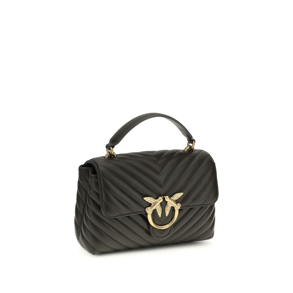 PINKO Bicolor Calf Leather Bos Taurus Handbag - ClickThatClicks 