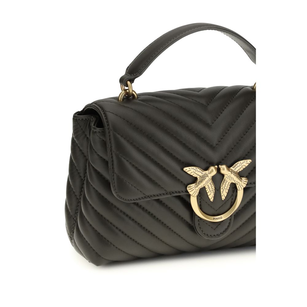 PINKO Bicolor Calf Leather Bos Taurus Handbag - ClickThatClicks 