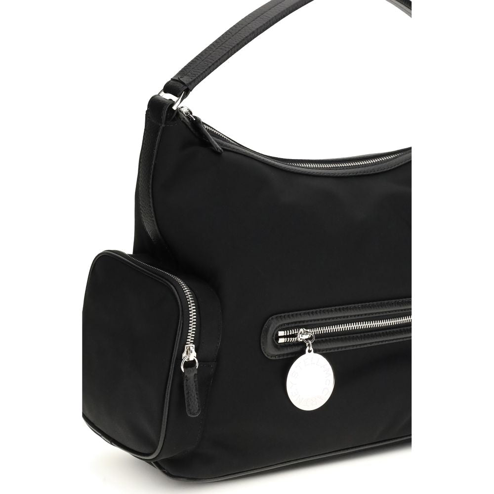 Stella McCartney Black Nylon Shoulder Bag - ClickThatClicks 