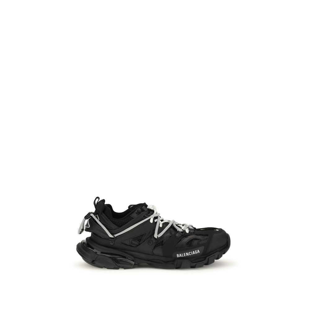 Balenciaga Black Polyethylene Athletic Sneakers