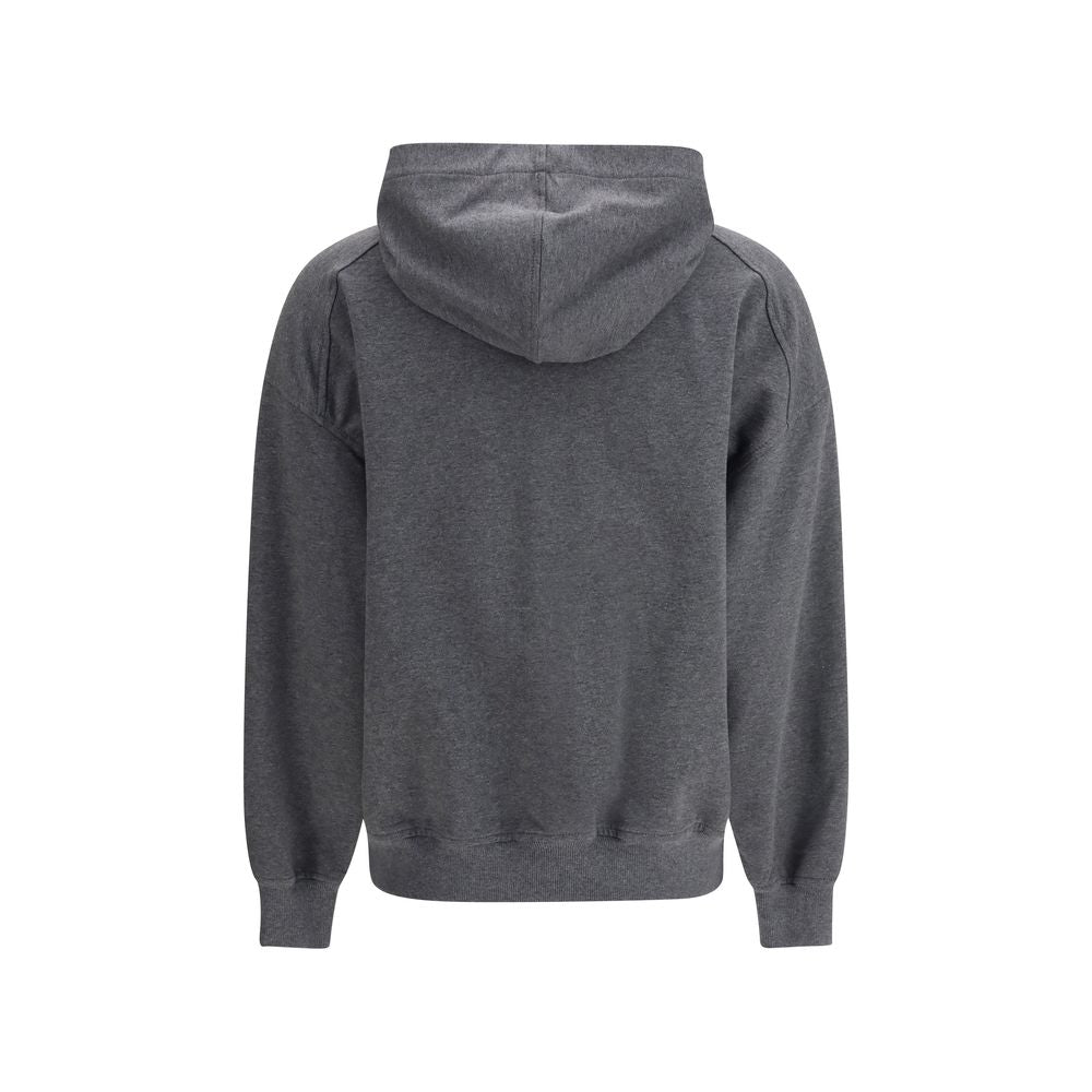 Brunello Cucinelli Gray Cotton Sweatshirt - ClickThatClicks 