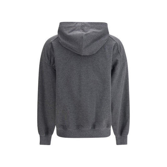 Brunello Cucinelli Gray Cotton Sweatshirt - ClickThatClicks 