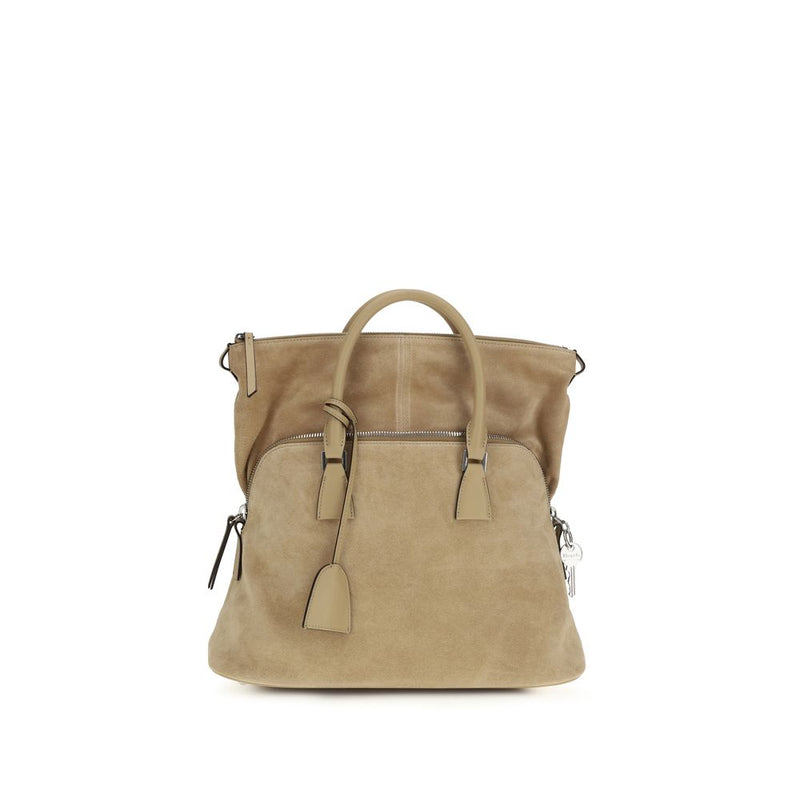 Margiela Beige Calf Leather Bos Taurus Shoulder Bag