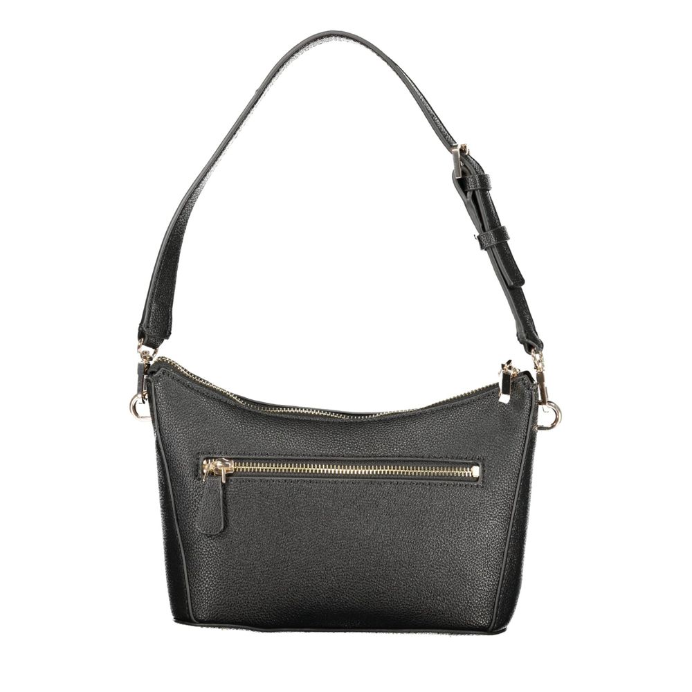 Guess Jeans Black Polyurethane Women Handbag - ClickThatClicks 
