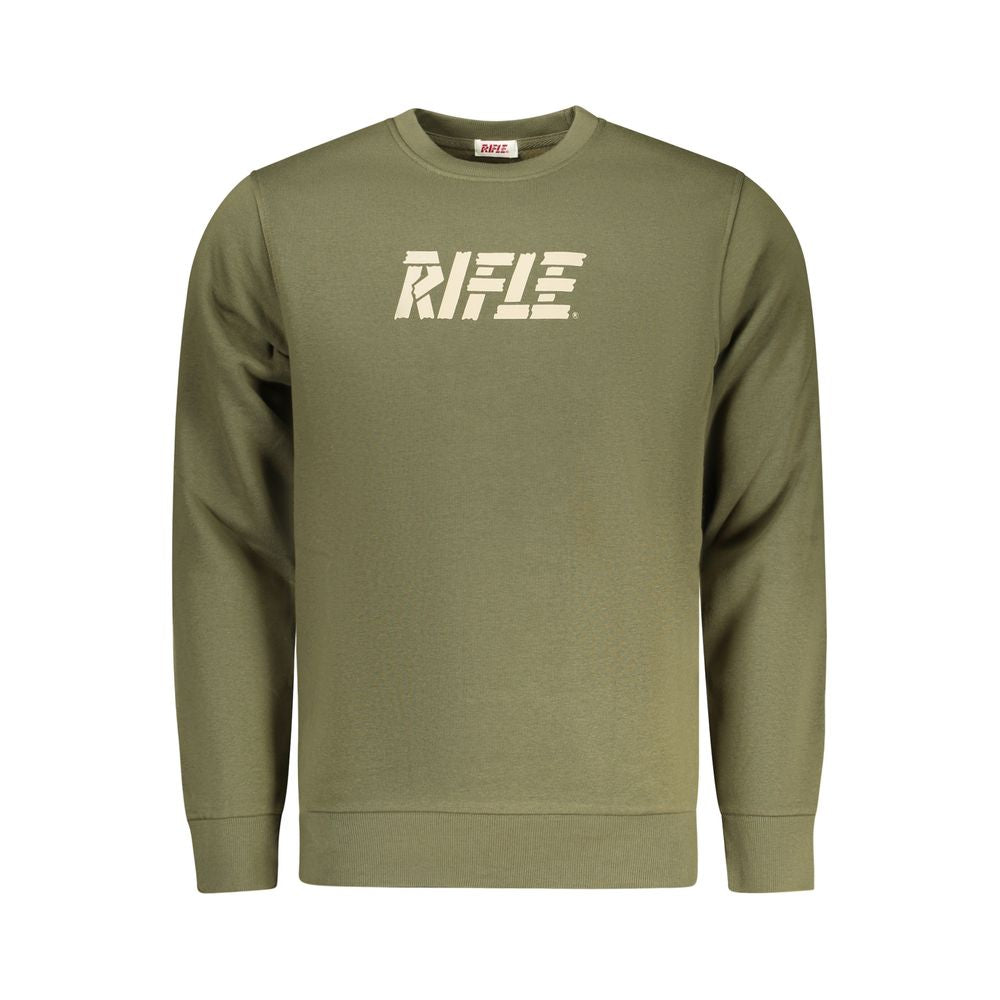 Rifle Verde Cotton Mens Sweatshirt - ClickThatClicks 