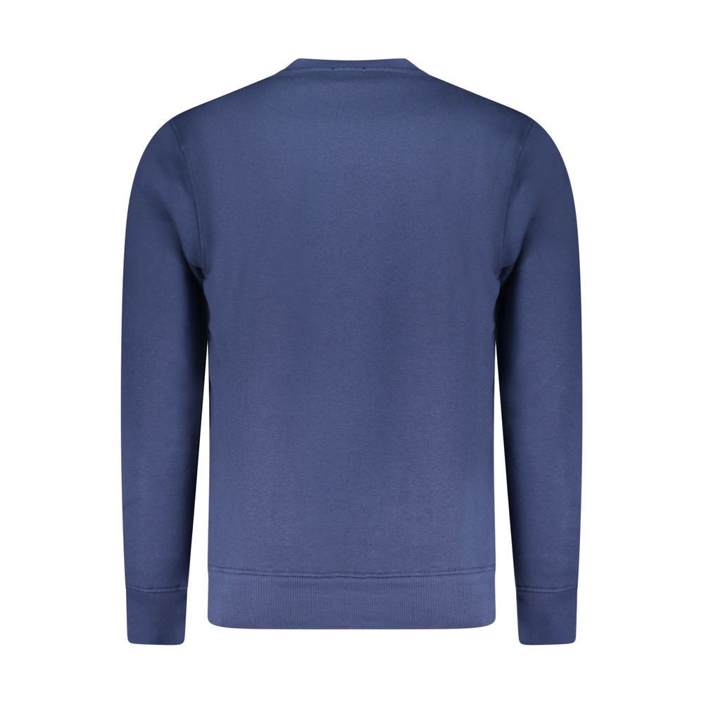 Rifle Blue Cotton Men's Sweatshirt - ClickThatClicks 