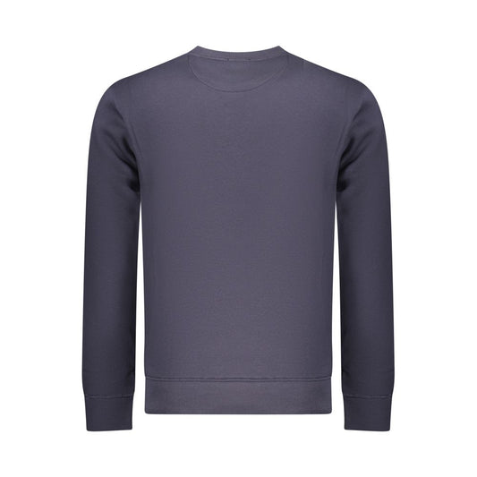 Coveri Moving Blue Cotton Men Sweatshirt - ClickThatClicks 