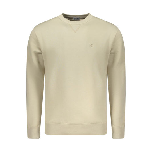 Coveri Moving Beige Cotton Men's Sweatshirt - ClickThatClicks 