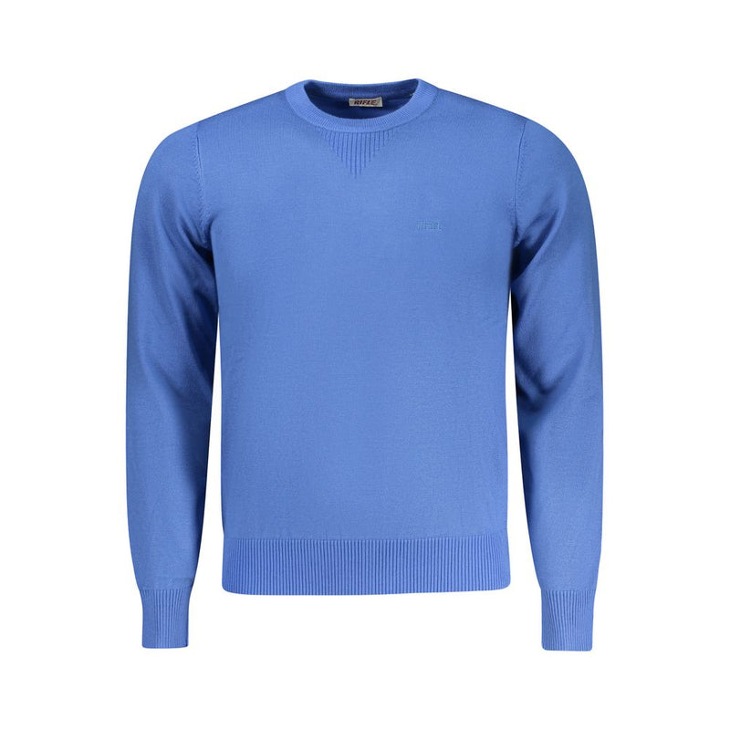 Rifle Blue Viscose Men Sweater