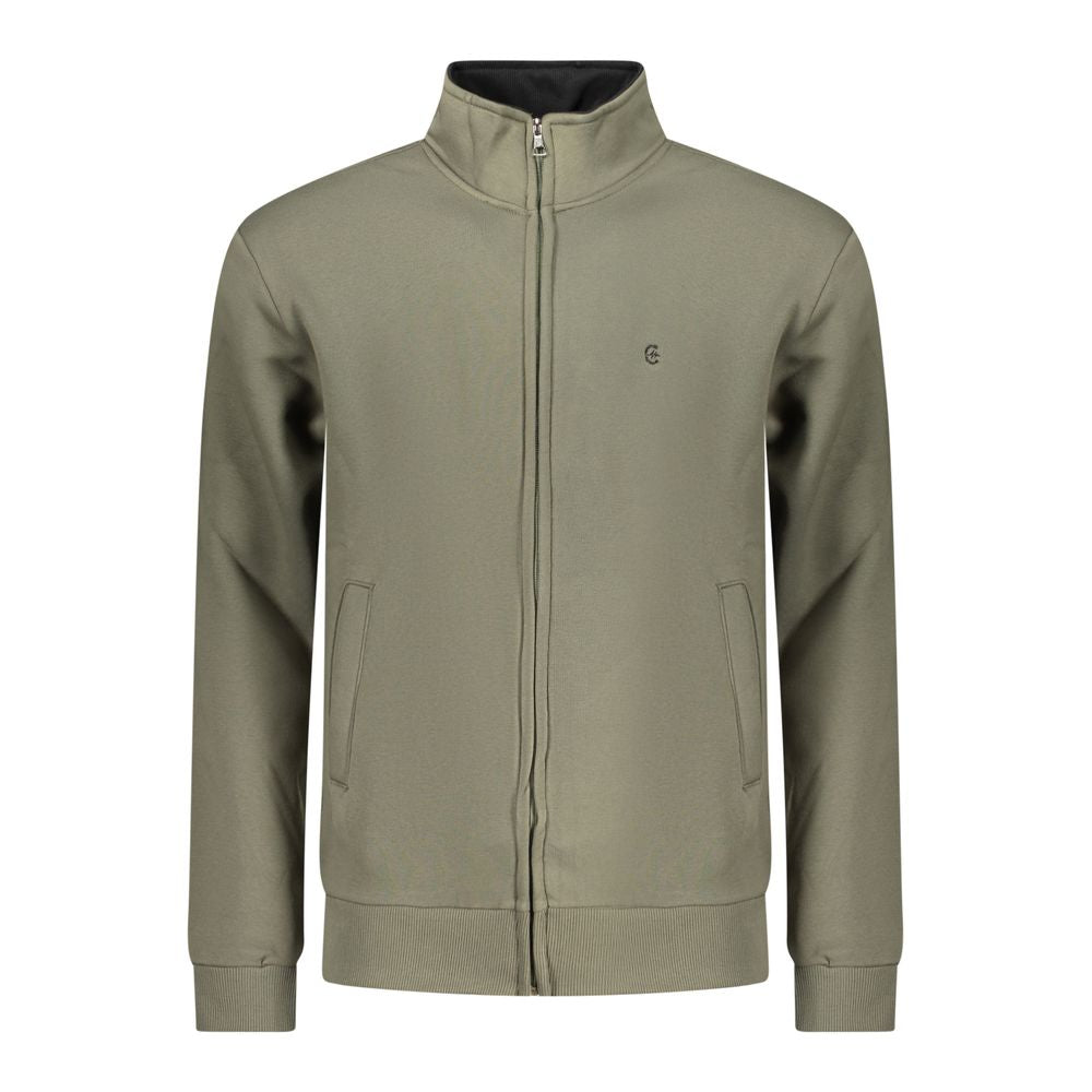 Coveri Moving Verde Cotton Men Sweatshirt - ClickThatClicks 