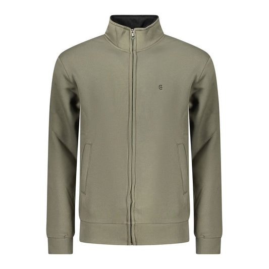 Coveri Moving Verde Cotton Men Sweatshirt - ClickThatClicks 