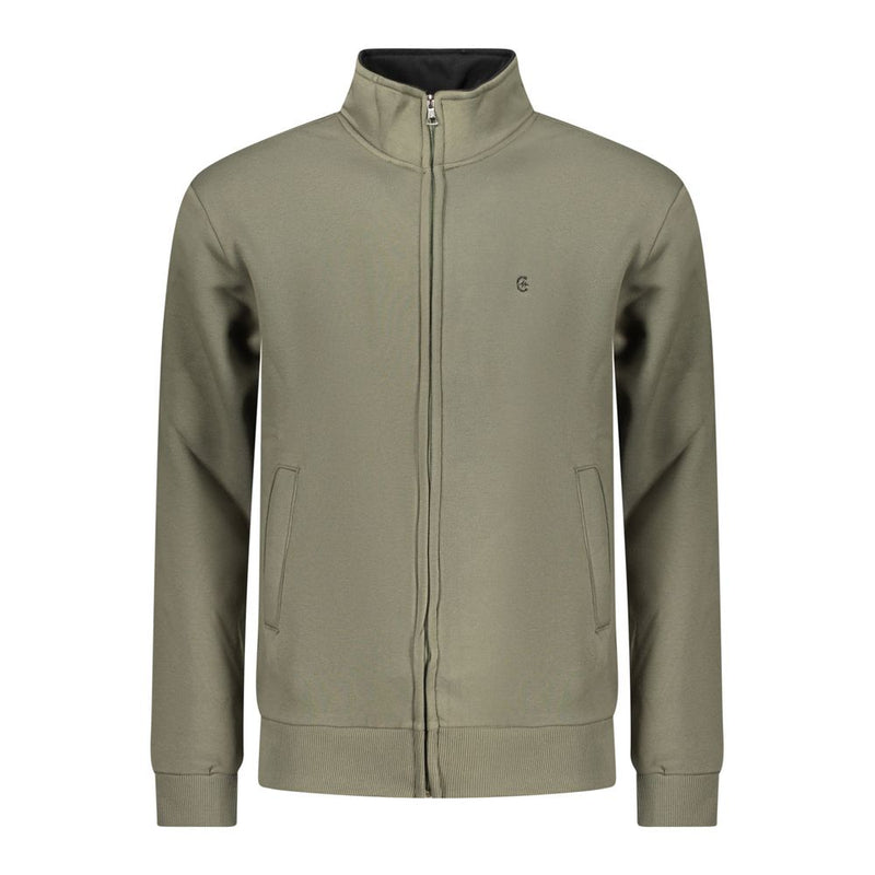 Coveri Moving Verde Cotton Men Sweatshirt