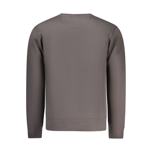 Coveri Moving Grigio Cotton Men Sweatshirt - ClickThatClicks 