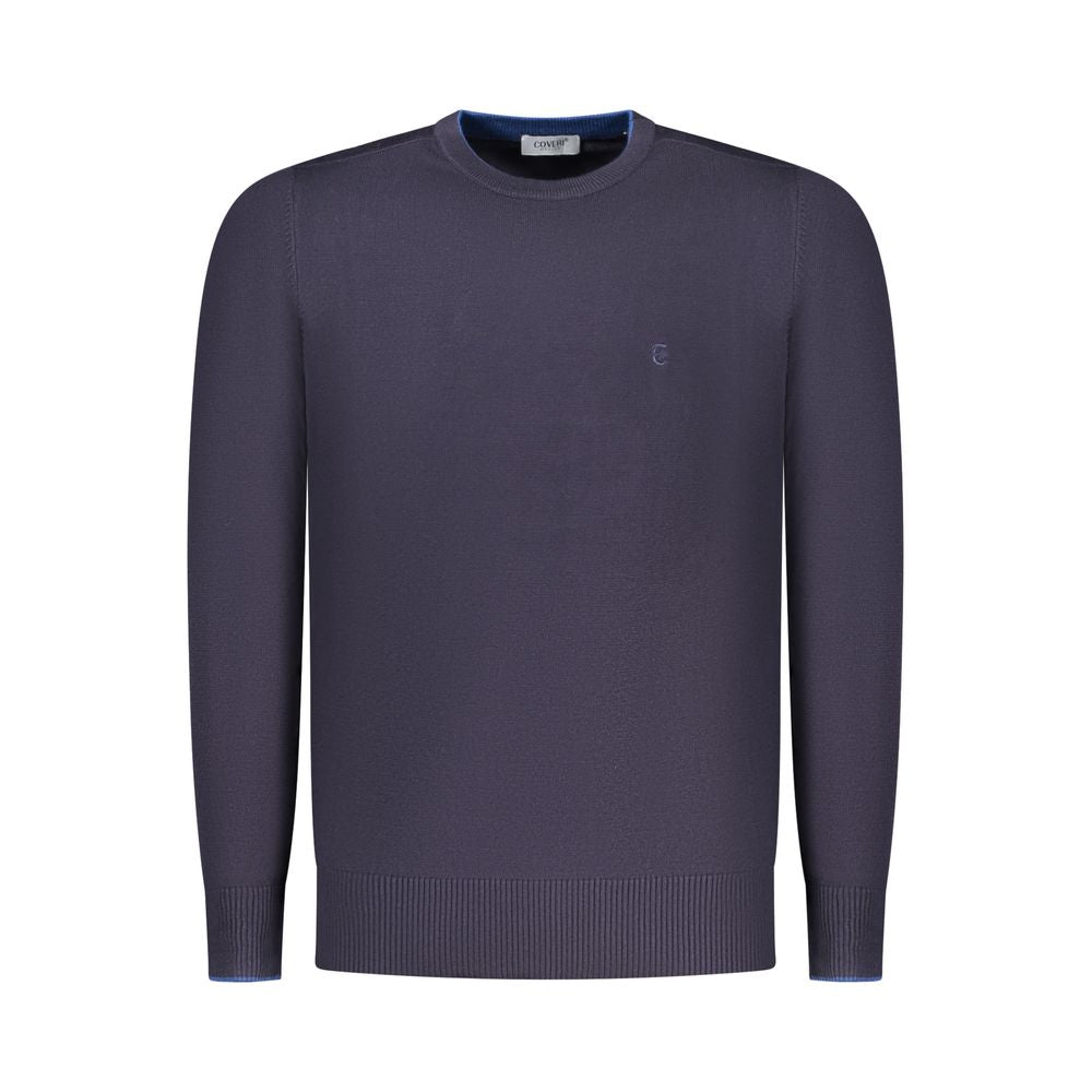 Coveri Moving Blu Viscosa Uomo Maglia - ClickThatClicks 