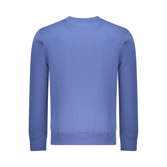 Coveri Moving Blue Cotton Men Sweatshirt - ClickThatClicks 