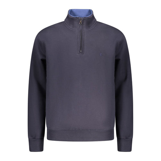 Coveri Moving Blue Cotton Men Sweatshirt - ClickThatClicks 