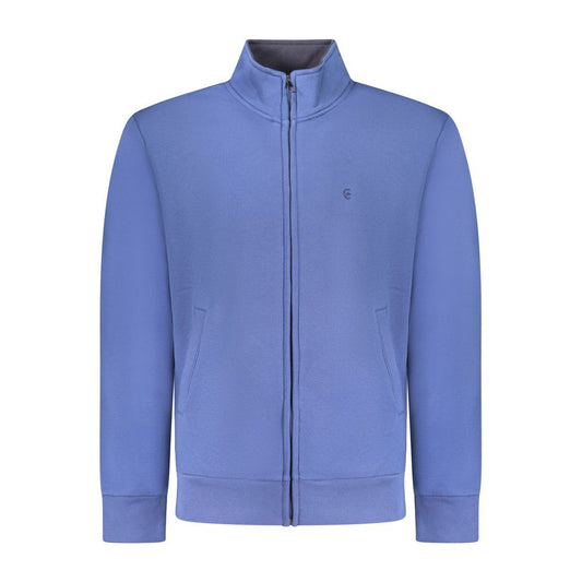 Coveri Moving Blu Cotton Men Sweatshirt - ClickThatClicks 