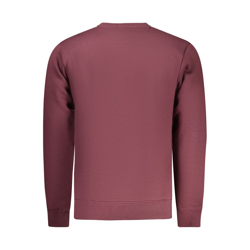 Coveri Moving Rosso Cotton Men Sweatshirt - ClickThatClicks 