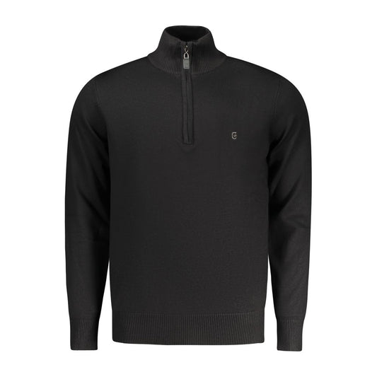 Coveri Moving Nero Viscosa Men Sweater - ClickThatClicks 