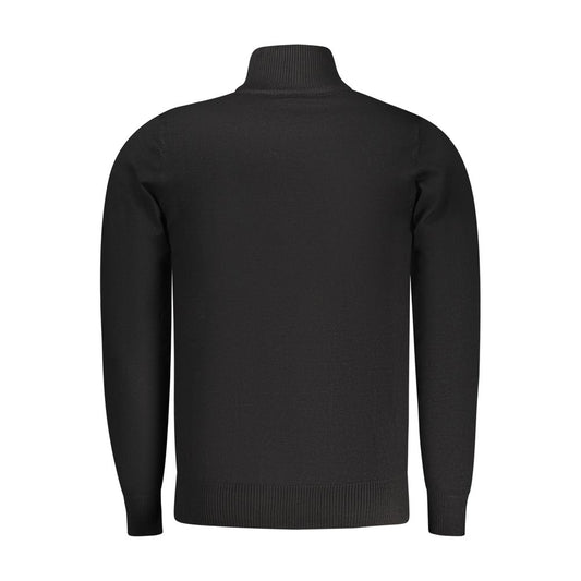 Coveri Moving Nero Viscosa Men Sweater - ClickThatClicks 