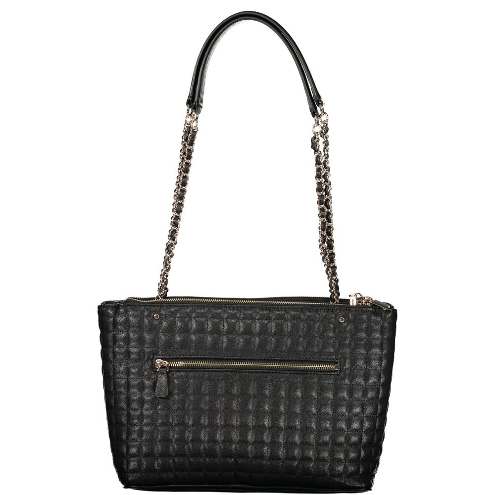 Guess Jeans Nero Poliuretano Women Handbag - ClickThatClicks 