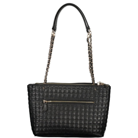 Guess Jeans Nero Poliuretano Women Handbag - ClickThatClicks 