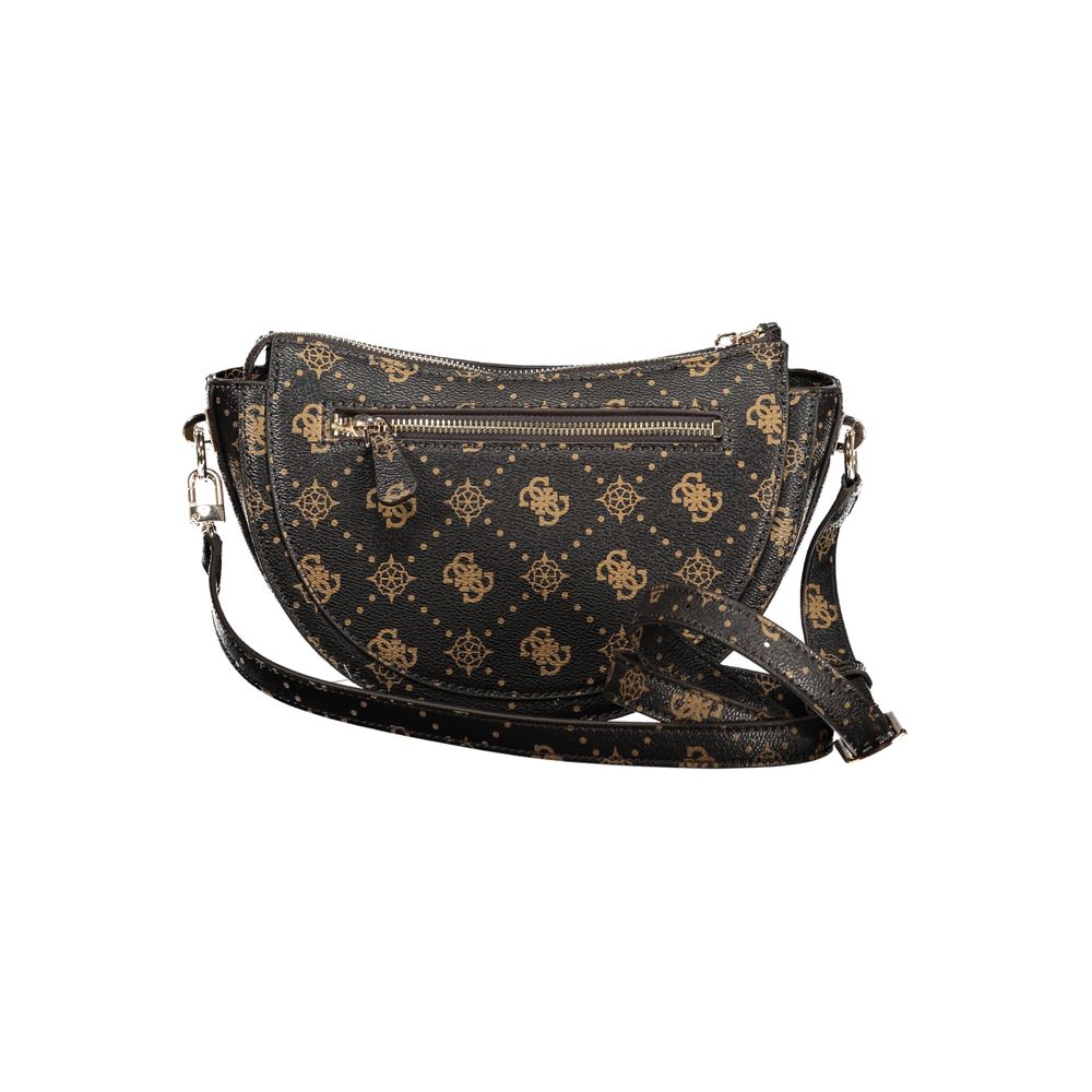 Guess Jeans Marrone Poliuretano Women Handbag - ClickThatClicks 