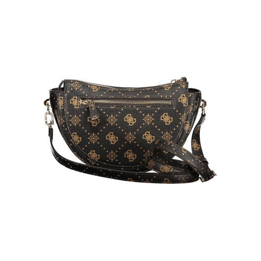 Guess Jeans Marrone Poliuretano Women Handbag - ClickThatClicks 