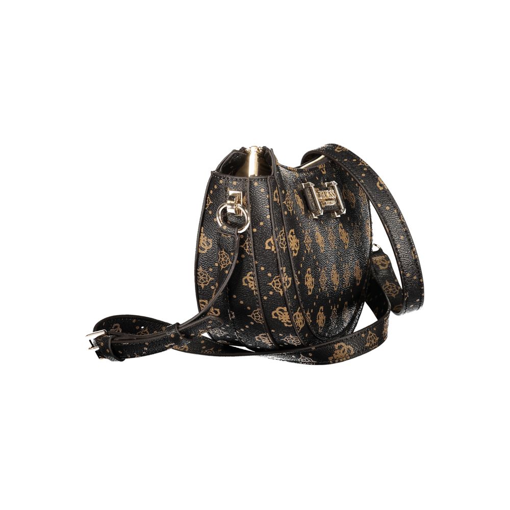 Guess Jeans Marrone Poliuretano Women Handbag - ClickThatClicks 