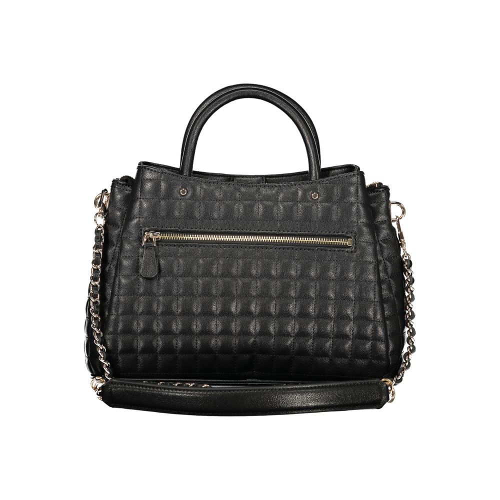 Guess Jeans Black Polyurethane Women Handbag - ClickThatClicks 