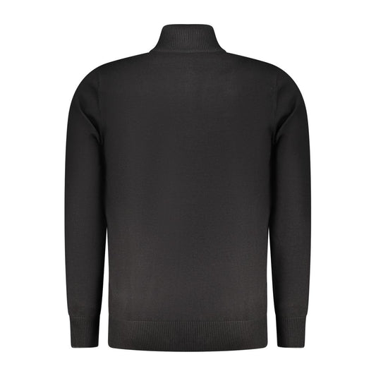 Coveri Moving Black Viscose Men's Sweater - ClickThatClicks 