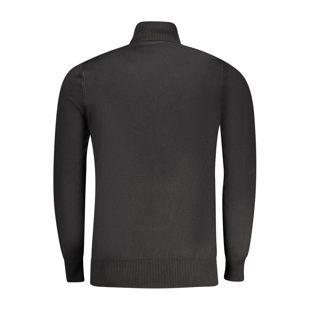 Coveri Moving Nero Viscosa Men Sweater - ClickThatClicks 