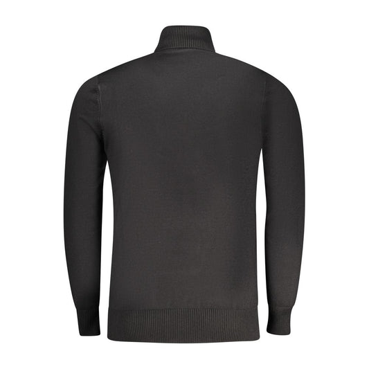 Coveri Moving Nero Viscosa Men Sweater - ClickThatClicks 