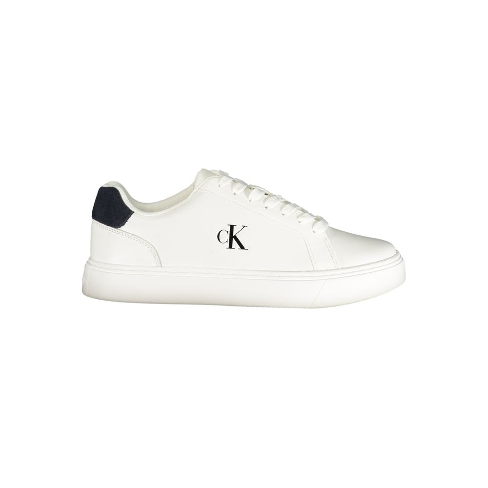 Calvin Klein Bianco Poliuretano Uomo Sneaker - ClickThatClicks 