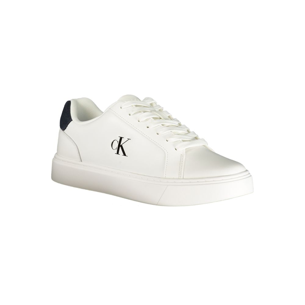 Calvin Klein Bianco Poliuretano Uomo Sneaker - ClickThatClicks 