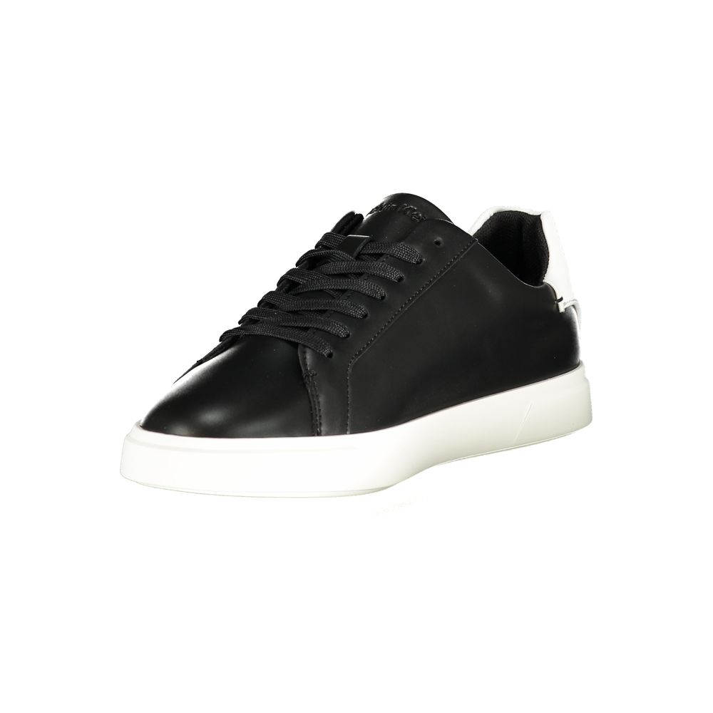 Calvin Klein Black Polyurethane Women Sneaker - ClickThatClicks 