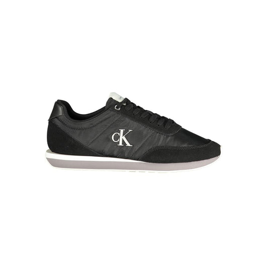 Calvin Klein Black Polyester Men Sneaker - ClickThatClicks 