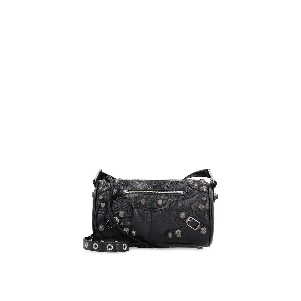 Balenciaga Black Lamb Leather Shoulder Bag