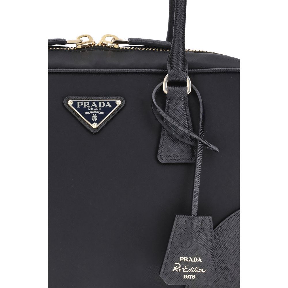 Prada Black Nylon Handbag - ClickThatClicks 