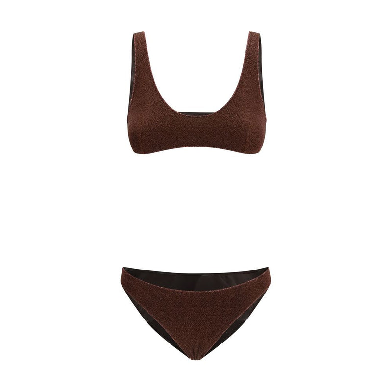 Oséree Brown Polyamide Bikini