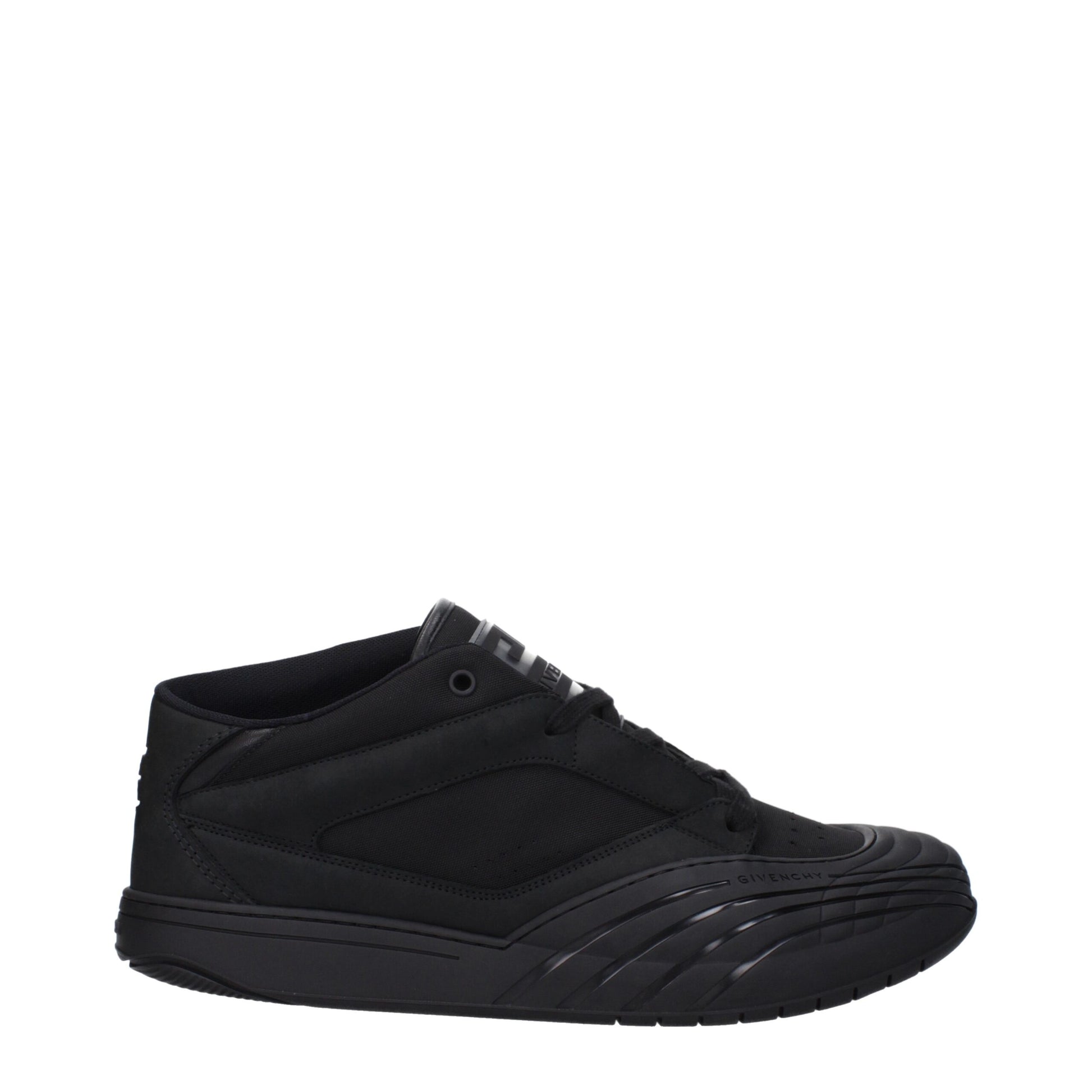 Givenchy Black Fabric Low Top Sneakers - ClickThatClicks 