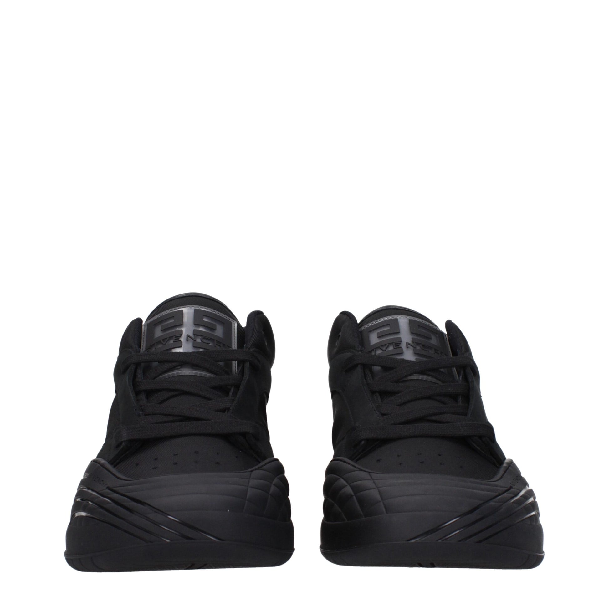 Givenchy Black Fabric Low Top Sneakers - ClickThatClicks 
