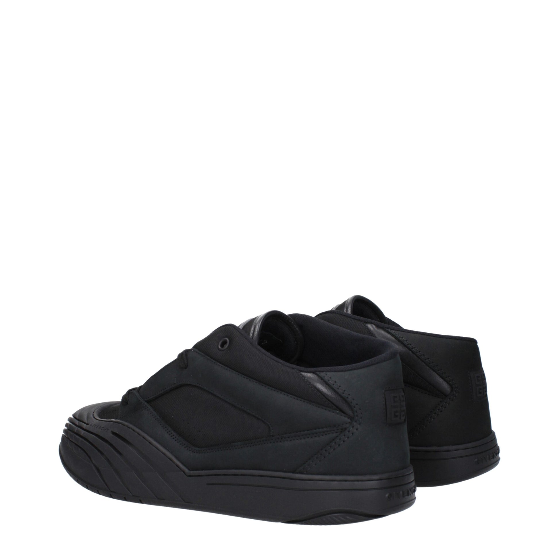 Givenchy Black Fabric Low Top Sneakers - ClickThatClicks 