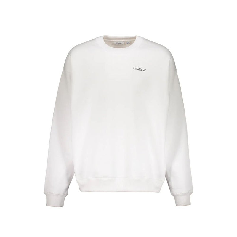 Off-White White Cotton Sweatshirt