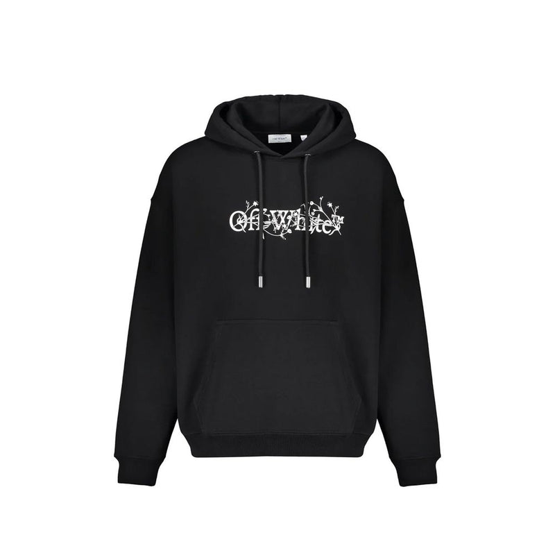 Off-White Black Cotton Sweatshirt