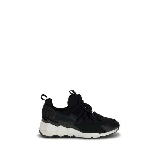 Pierre Hardy Black Neoprene Athletic Sneakers - ClickThatClicks 
