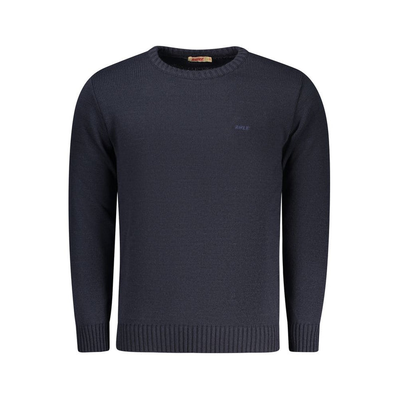 Rifle Blue Acrylic Men's Sweater
