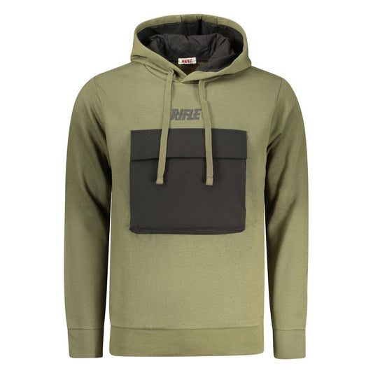 Rifle Verde Cotton Men's Hoodie - ClickThatClicks 